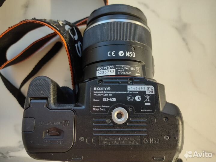 Зеркальный фотоаппарат sony slt-a35