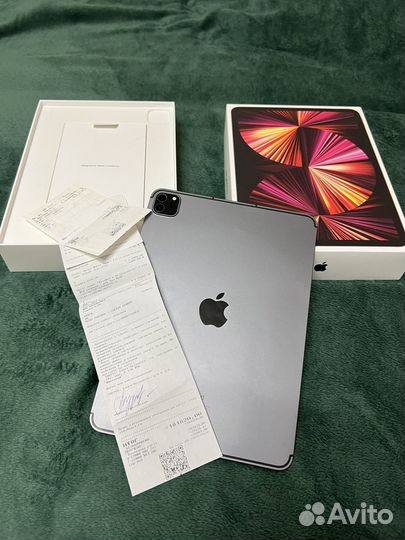 iPad Pro 11 2021 m1 128gb wi-fi + Cellular