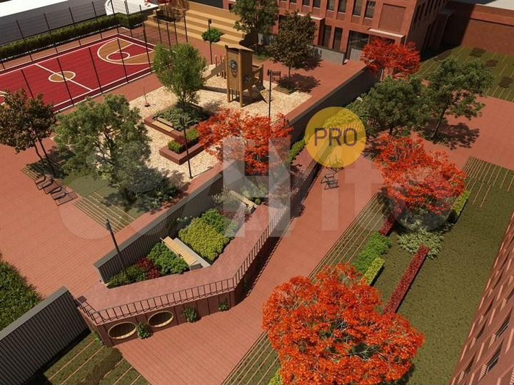 2-к. квартира, 49,6 м², 4/25 эт.