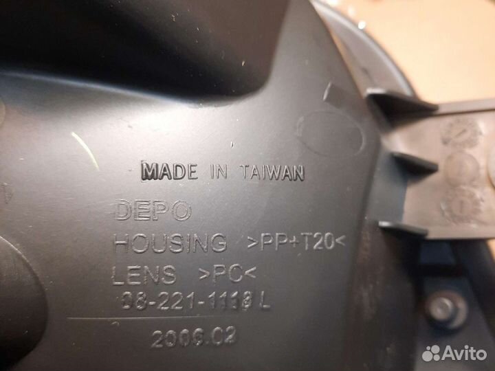 Фары Depo на hyundai getz