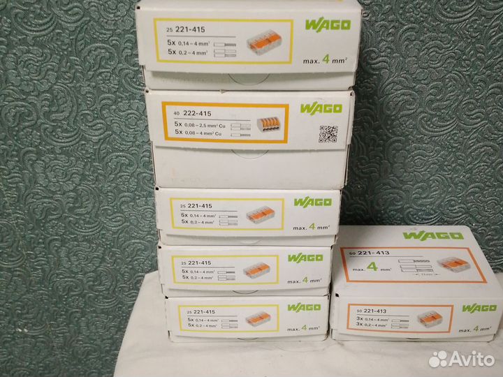 Клемники wago