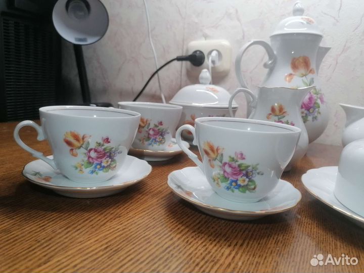 Сервиз чайно-кофейный гдр