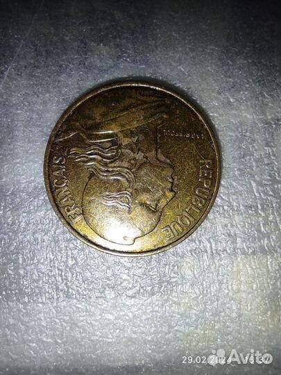 Монета 1992 год, перевëртыш
