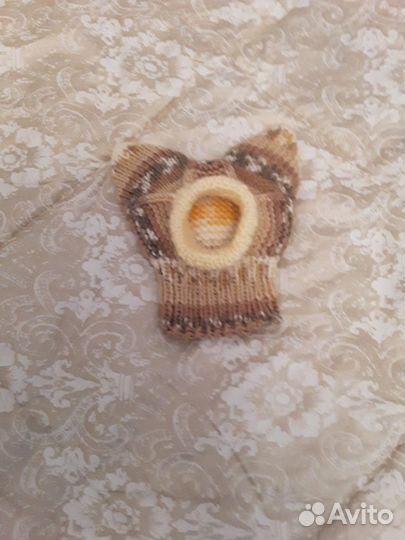 Вязаный комплект для собаки