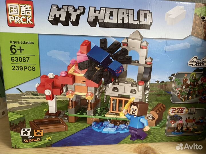 Конструктор Minecraft новый