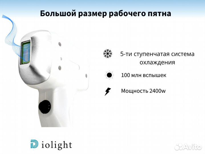 Диодный лазер D.I.O-LightUltra-Max-One2400gv