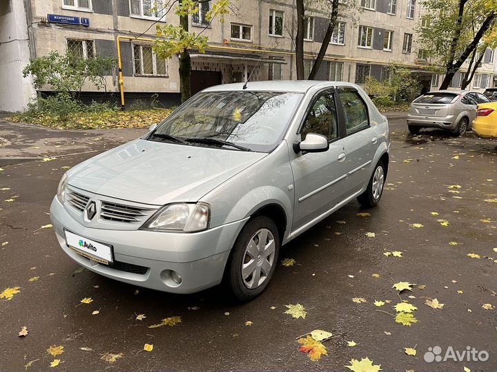 Renault Logan 1.6 МТ, 2007, 124 000 км