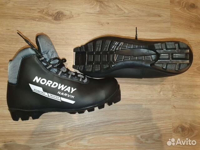Лыжные ботинки новые Nordway Narvik NNN, 39р