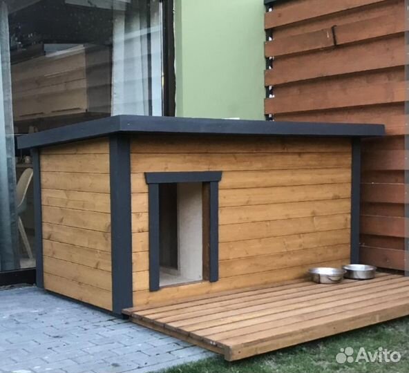 Будка для собаки утепленная Собачья