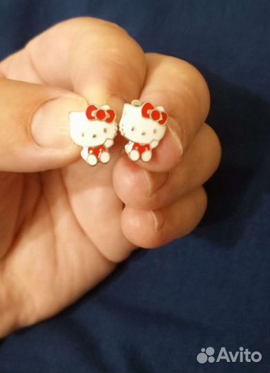 Серебряные серьги