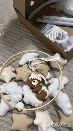 Мобиль из фетра музыкальный