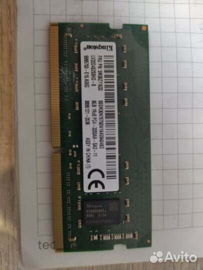 SO-dimm DDR4 8gb 3200 Kingston