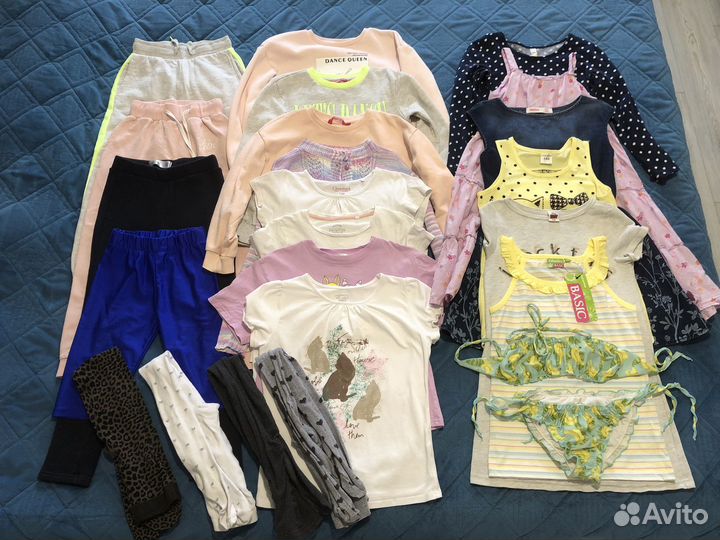 Пакет одежды на девочку, 134