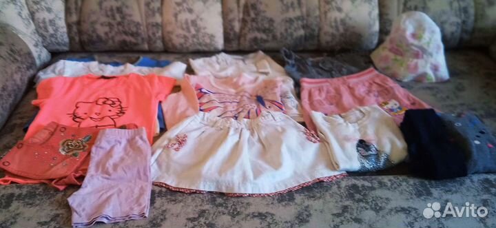 Пакет вещей 4-5-6лет летний