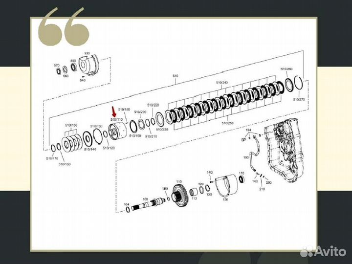 Корпус фрикционных дисков ZF