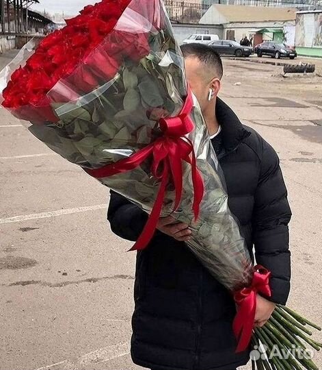 Высокие Розы Гиганты Доставка Круглосуточно