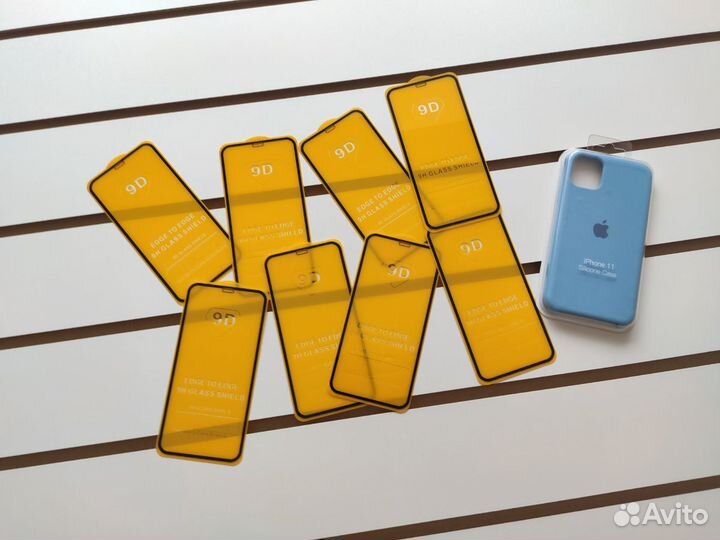 Бесплатно - Закалённое стекло 6д, 9д, простое