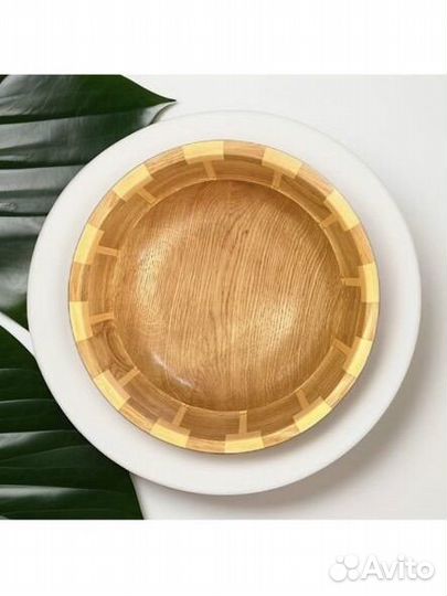 Ваза для фруктов 3,5л из дуба