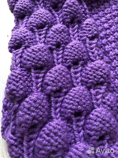 Свитер ручной работы меринос 42