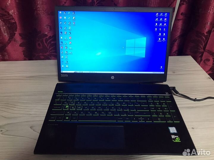 Игровой ноутбук HP Pavilion Gaming Laptop 15-cx0xx