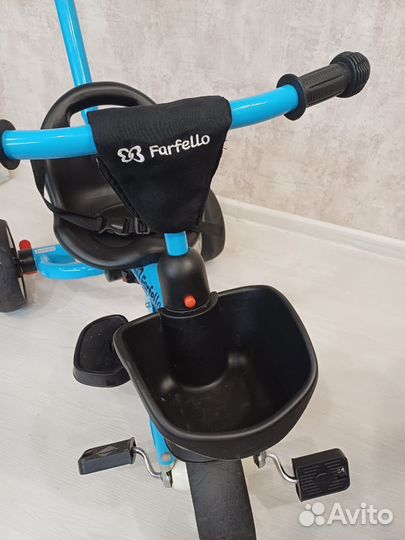 Трехколесный велосипед с родительской ручкой