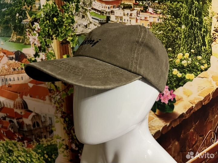 Летняя бейсболка Brioni олива