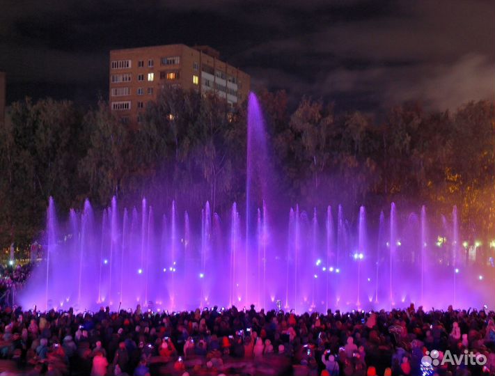 Фонтан светомузыкальный