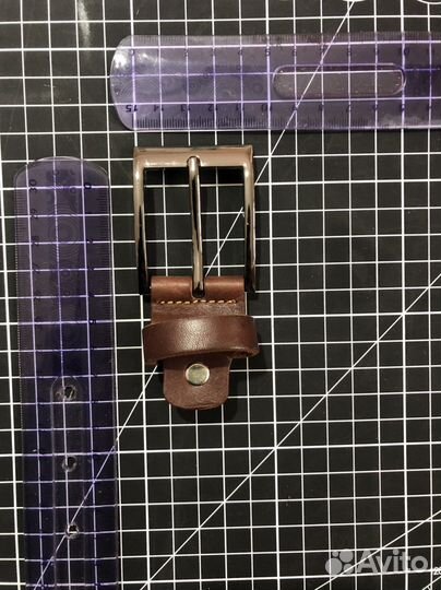 Мужской кожаный ремень