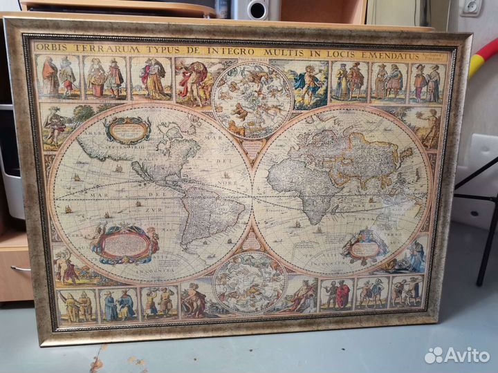 Картина из пазлов в рамке/ рамка для картин