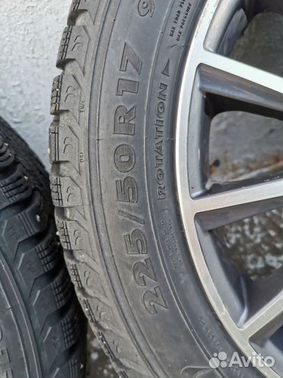 Колеса зимние R 17 mercedes