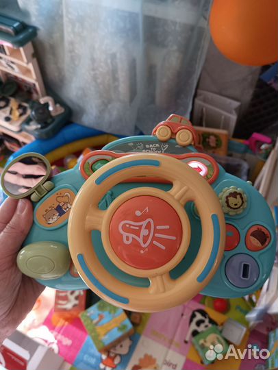 Детский руль игрушка