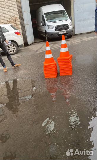 Конус дорожный сигнальный. От завода