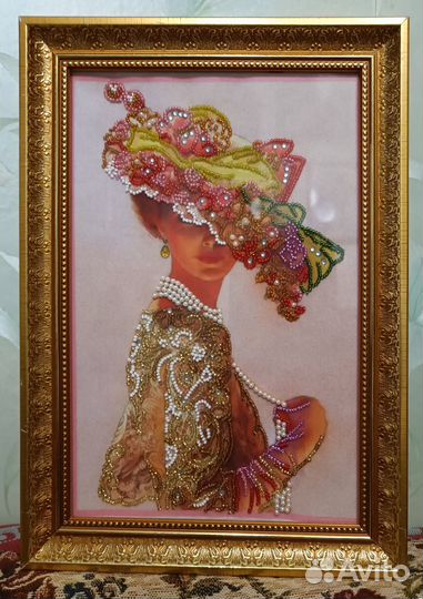 Картины вышитые бисером