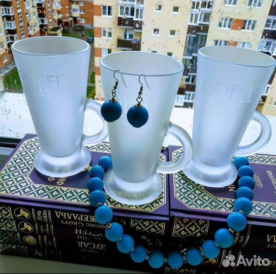 Бусы и серьги