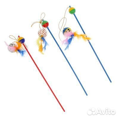 Игрушки для кошек в ассортименте