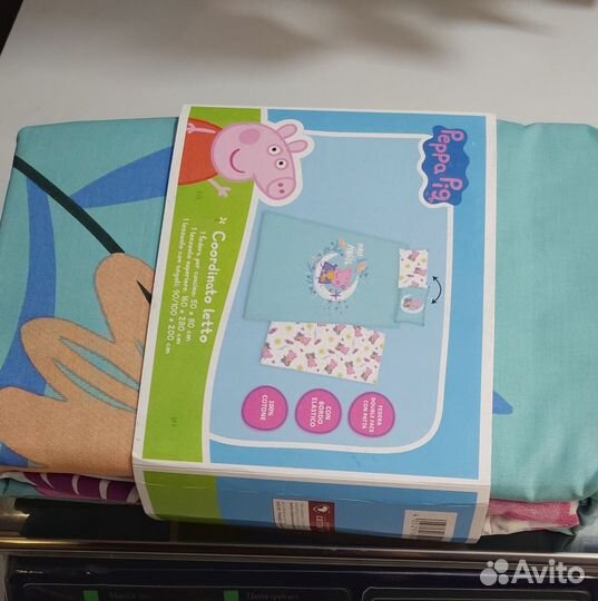 Детское постельное белье Свинка Peppa