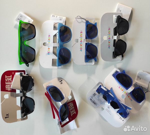 Детская бижутерия и солнцезащитные очки