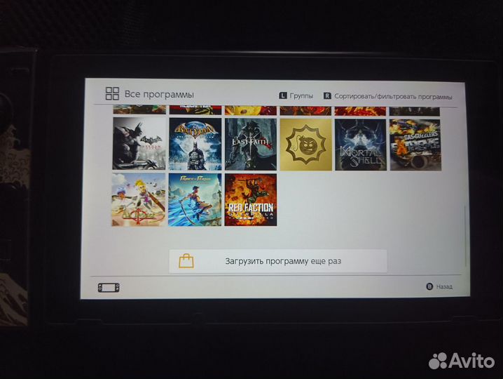 Nintendo Switch rev 2 прошитая чип 32+512