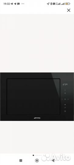 Микроволновая печь встраиваемая Smeg FMI625CN