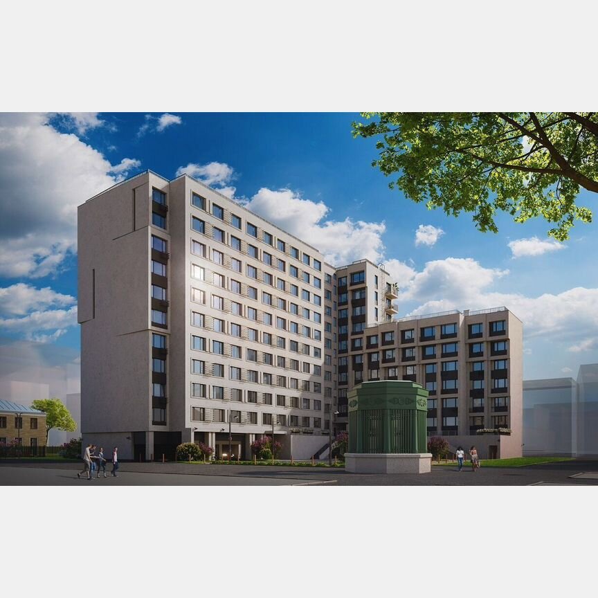 1-к. квартира, 39,5 м², 2/11 эт.