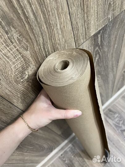 Бумага упаковочная крафт, 75 г/м²,0,72 х 40м