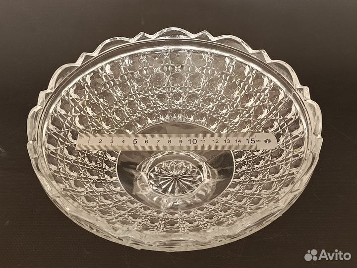 Фруктовница на ножке СССР