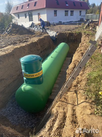 Установка газгольдера под ключ