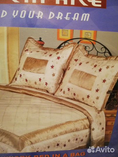 Новый комплект на большую кровать