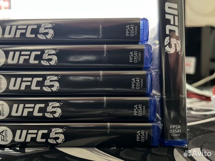 UFC 5 PS5 диск,в наличии(новые)