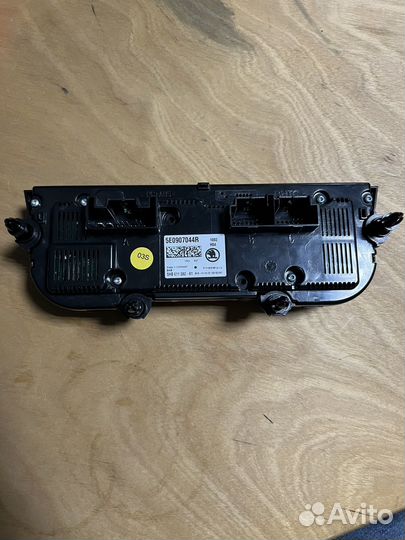 Блок климат контроля skoda octavia a7