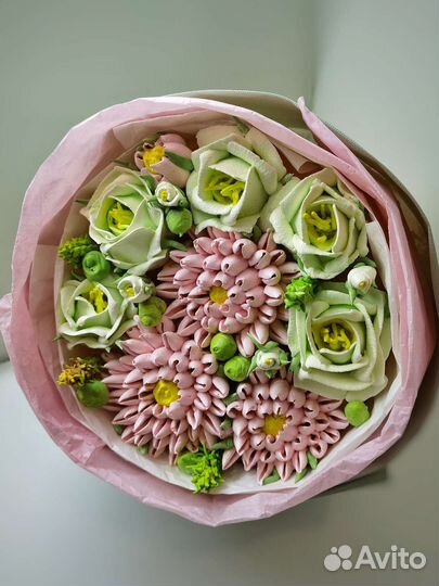 Цветы из зефира на заказ