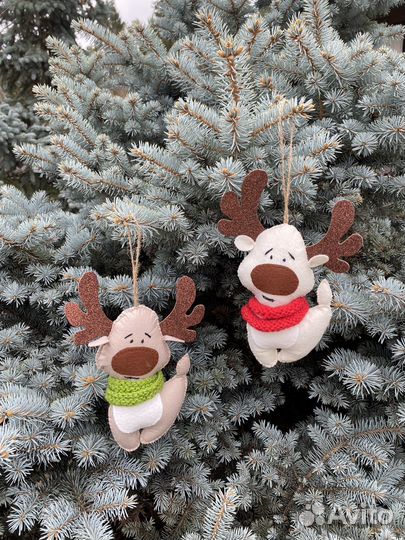 Новогодняя игрушка ручной работы. Ёлочная игрушка