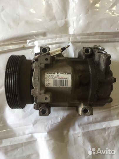 Компрессор кондиционера Renault Logan (Рено Логан)