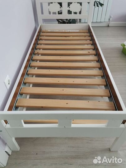 Детская кровать IKEA с матрасом